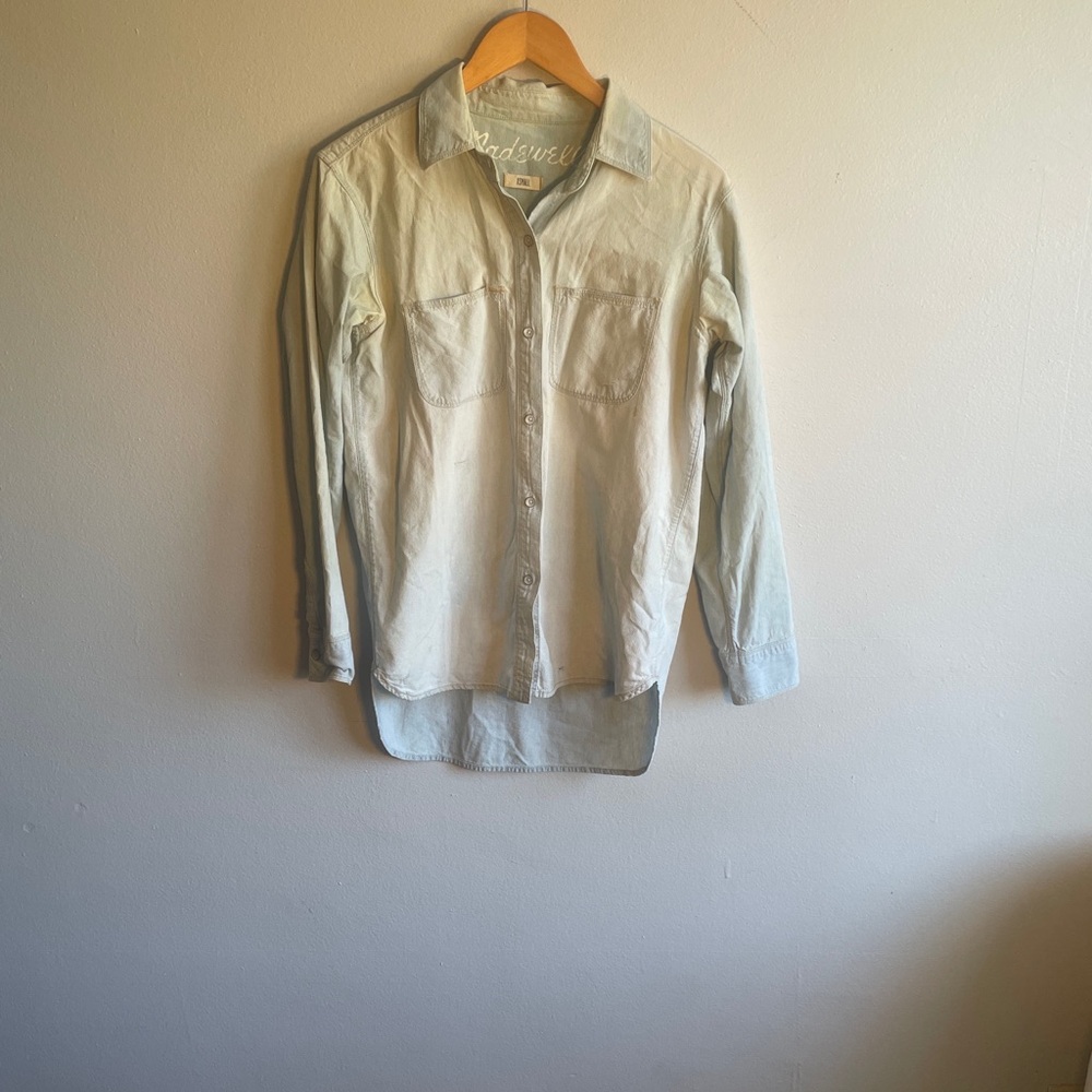 Madewell denim button down